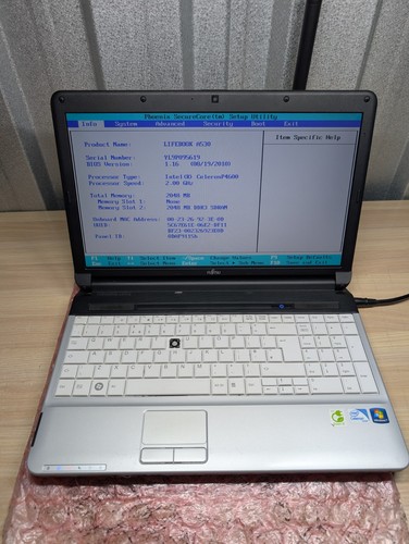 Fujitsu lifebook a530 - lifebook,