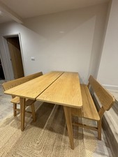 Habitat Nel Oak Dining Table &