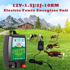 10km Electric Fence Energiser