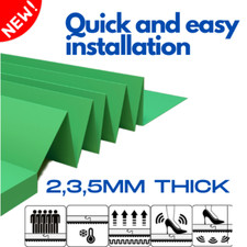 🆕High Quality Alpina Underlay XPS 2mm,3mm,5mm Laminate or Wood Flooring