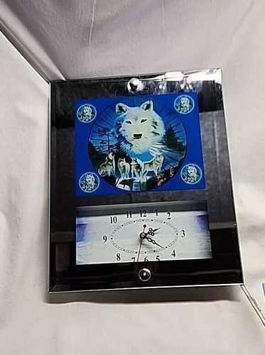 Vintage wolf mirrored motion - vintage,