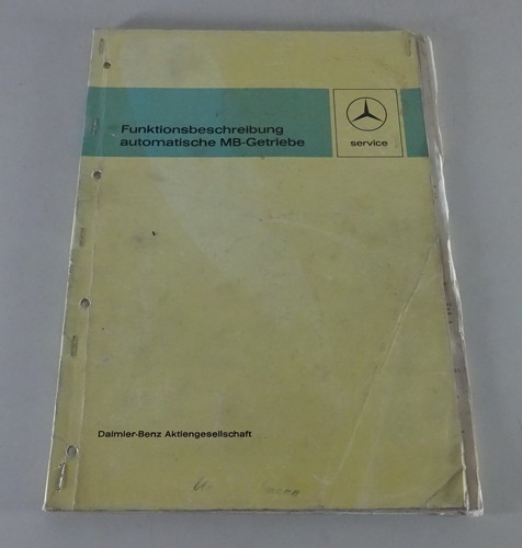 Mercedes benz workshop - workshop, manual