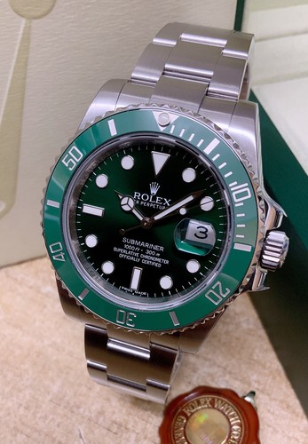 Rolex submariner date 116610lv - rolex,