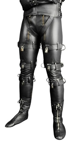 Leather gay pant and chaps - and,