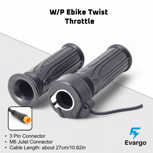 Ebike twist throttle full - twist, grip