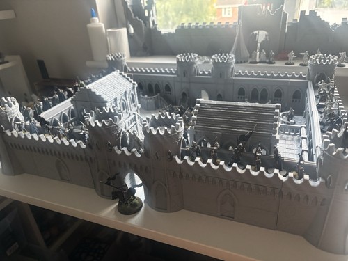 Warhammer style castle terrain - warhammer,
