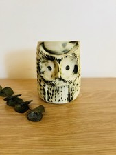 Carn Pottery Owl Vase