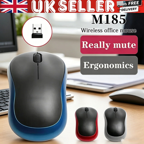 Logitech m185 wireless optical - logitech,