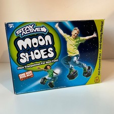 Moon Shoes Mini Trampolines For Your Feet 7+ Anti Gravity Boxed And Extra Bands 