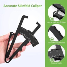 Portable Digital Calipers Accurately Measuring Body Fat Caliper Skinfold Caliper