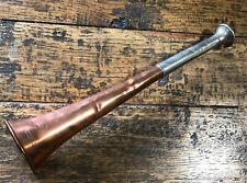 Vintage 9 inch Champion & Wilton (Oxford Street W) Copper & Nickel Hunting Horn