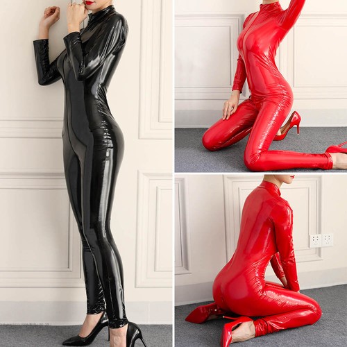 Ladies faux leather pvc - leather,