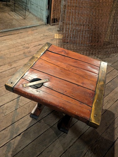 Rustic wood plank - wood, end
