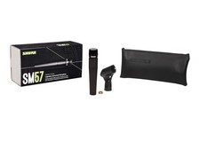 Shure SM57 with Pneumatic Shock Mount, A25D Mic Clip, Storage Bag, XLR Connector
