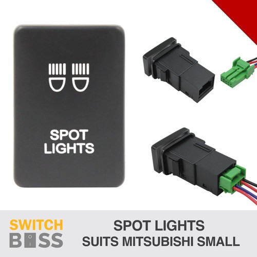 Spot lights red led short - lights,