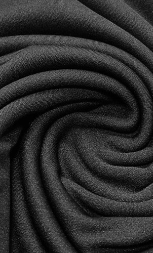 Black elastane way stretch - elastane,