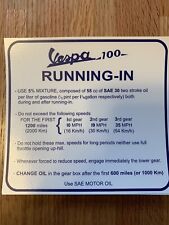 vespa Douglas  100 Running In Waterslide