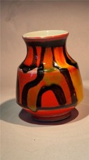 Small Poole Pottery Delphis Vase, Shape 31 Mid-Century Modern 10 cm tall