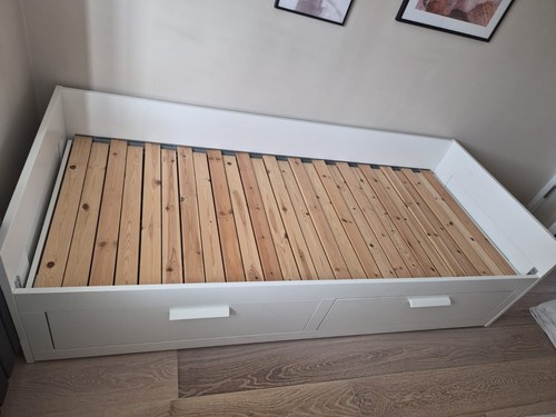 Ikea bed frame - frame, (mattresses