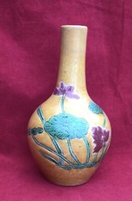 Kangxi Sancai Vase for Scholars Table,13cm Tall.