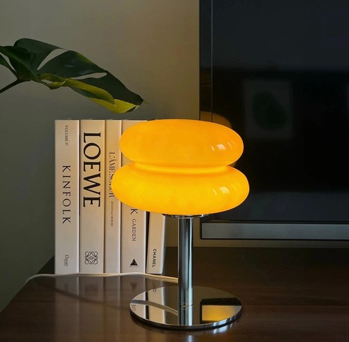 Bauhaus glass lamp mcm guzzini - glass,