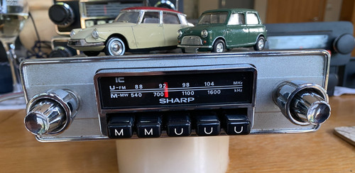 1970 sharp 958 vintage fm - 1970,s, ar-958