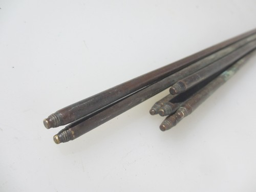 Antique brass stair rods - antique,