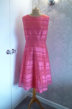 BETTY JACKSON BLACK (Debenhams) cerise dress size 18