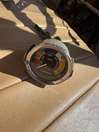 Smiths vaccum meter gauge - vaccum,