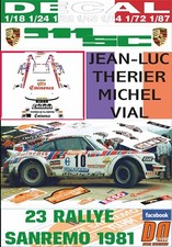 DECAL PORSCHE 911 SC