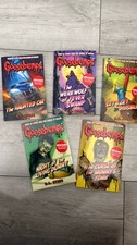 5x Goosebumps Books
