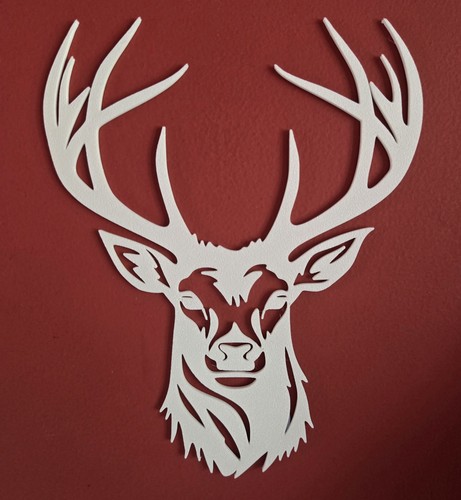 Deer head wall art - deer,