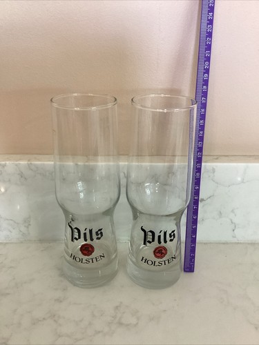 Holsten pils half pint glass - holsten,