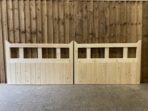 Wooden garden gates - wooden, double