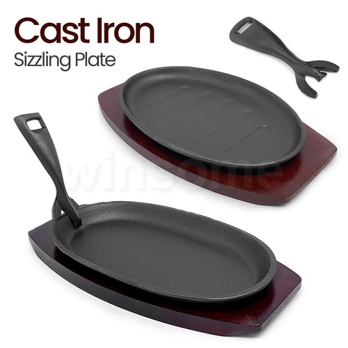 Cast iron sizzler hot - iron,