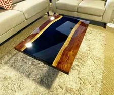 36" x 22" Epoxy Resin Table