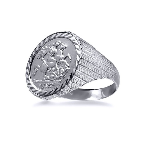 Silver jewelco london ribbed - silver,