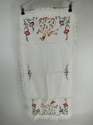 Hand embroidered linen - hand,
