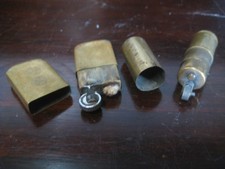 WW1 Seigneur & WW2 The Parr Mfg. Co Brass Utility Lighters