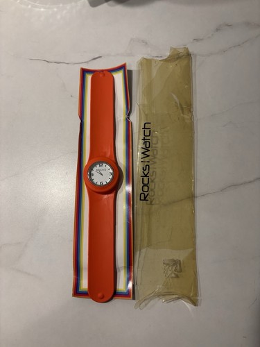 Rocks orange slap watch - rocks,
