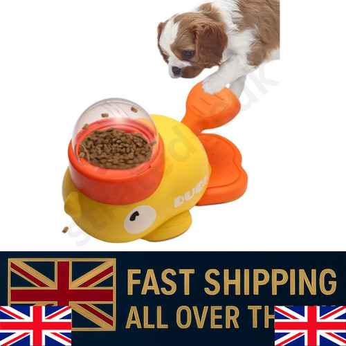 Duck dog food treat dispenser - duck,