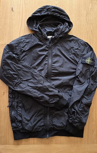 Stone island black crinkle - island,