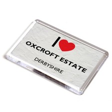 FRIDGE MAGNET - I Love Oxcroft