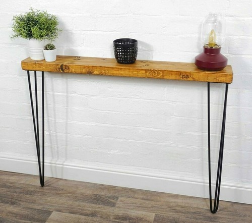 Console table slimline - table, black
