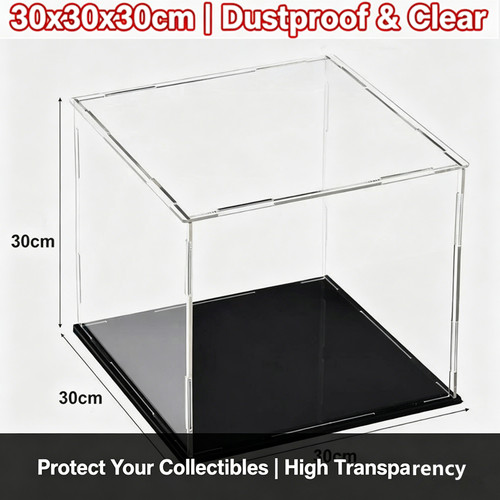 Clear acrylic display - clear,