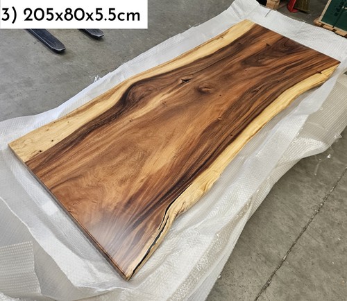 205x80cm solid walnut live - solid,