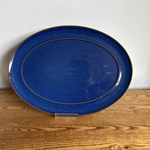 Denby imperial blue large oval - blue,