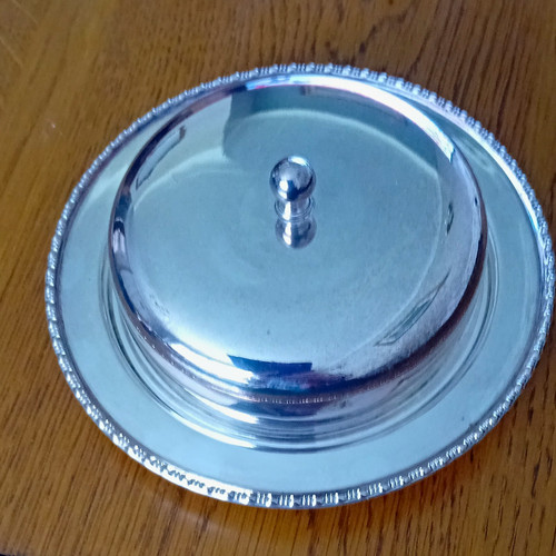 Silver plated round - plated,