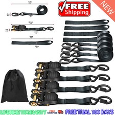 4x Black CAR TRAILER