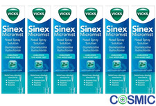 6 X Vicks Sinex Micromist